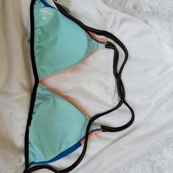 Nike criss cross tie back bikini top sz. 14 NWOT - Picture 9 of 9